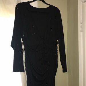 Shein Black w Glitter Party/Night club Dress. (like new) worn once to Las Vegas